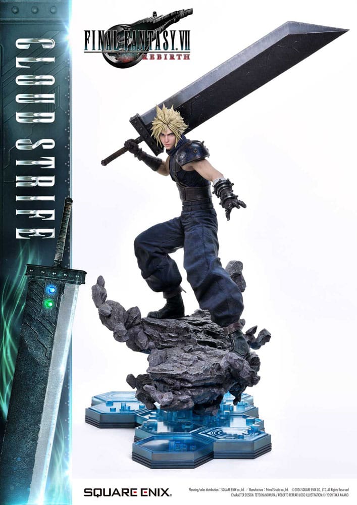 Final Fantasy VII Rebirth Statue 1/4 Cloud Strife 68 cm Square-Enix