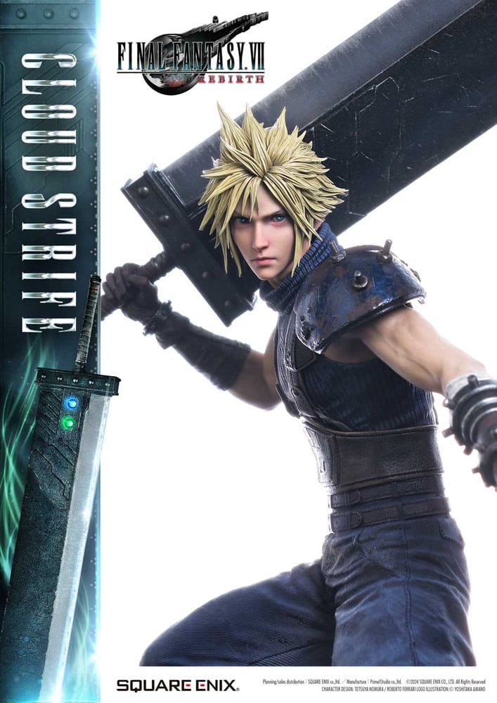 Final Fantasy VII Rebirth Statue 1/4 Cloud Strife 68 cm Square-Enix