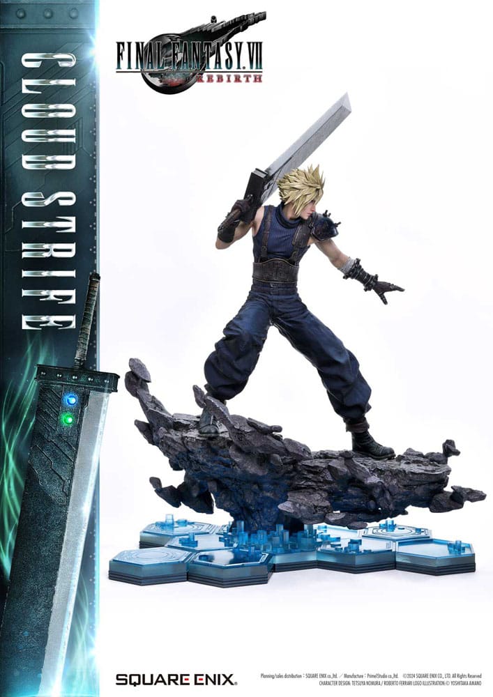 Final Fantasy VII Rebirth Statue 1/4 Cloud Strife 68 cm Square-Enix