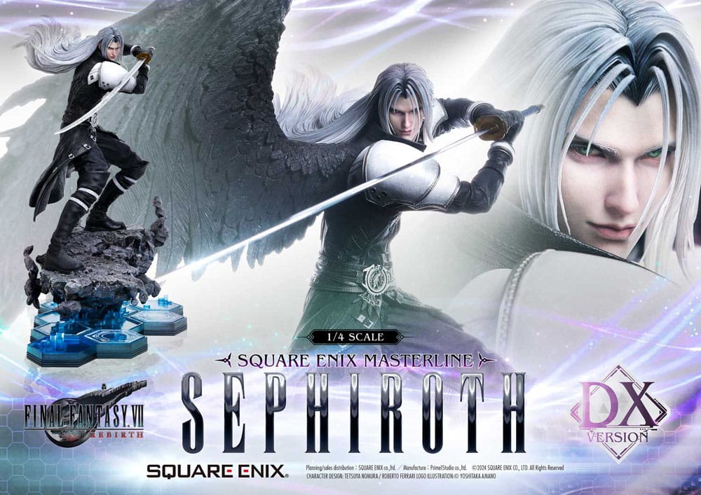 Final Fantasy VII Rebirth Statue 1/4 Sephiroth Deluxe Ver. 69 cm Square-Enix