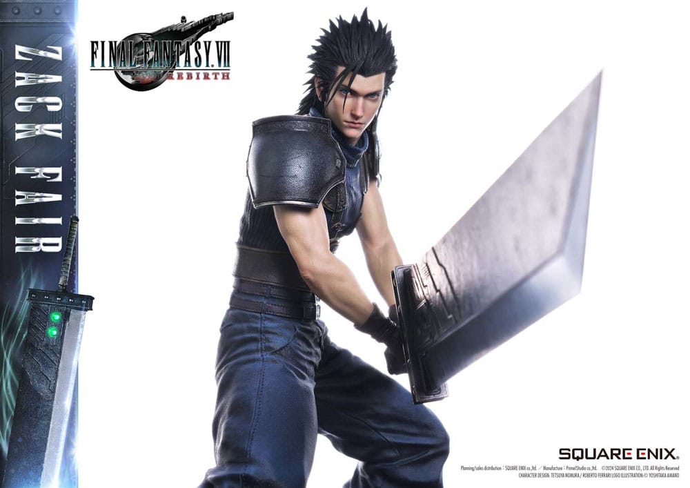 Final Fantasy VII Rebirth Statue 1/4 Zack Fair 57 cm Statues