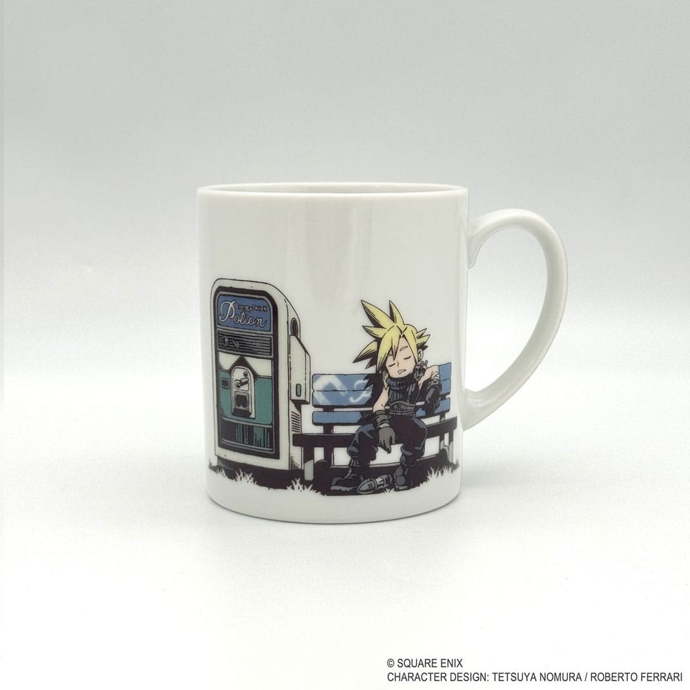 Final Fantasy VII Rebirth Mug Napping Cloud Cups & Mugs
