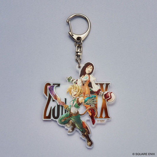 Final Fantasy IX Acrylic Keychain 25th Anniversary Zidane & Garnet Keyrings