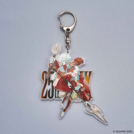 Final Fantasy IX Acrylic Keychain 25th Anniversary Quina & Freija Keyrings