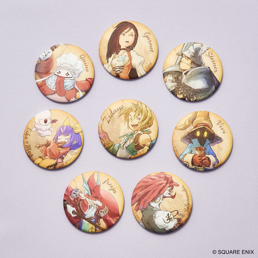 Final Fantasy IX Magnets 25th Anniversary Display (8) Magnets