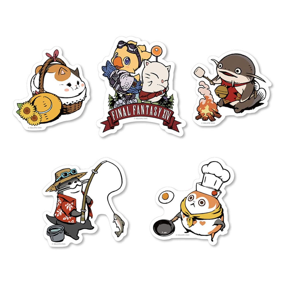 Final Fantasy XIV Sticker Pack Patches & Stickers