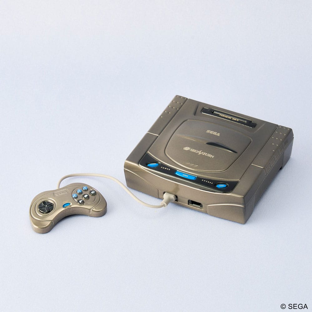 Sega Hardware Series Bright Arts Gallery Diecast Mini Figure Sega Saturn Mini-figures