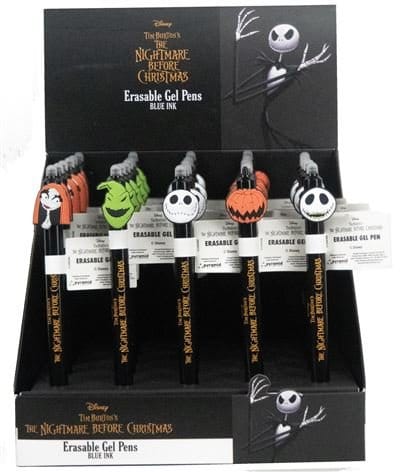 Nightmare before Christmas Erasable Gel Pen Characters Display (30) Pyramid International