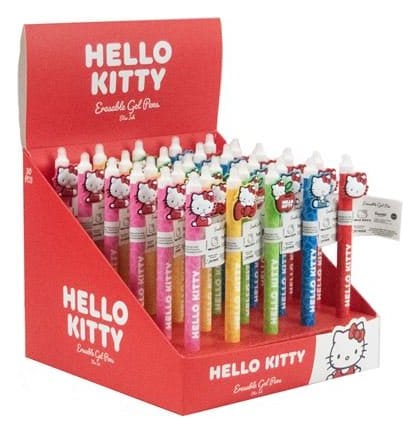 Hello Kitty Erasable Gel Pen Poses Display (30) Pyramid International