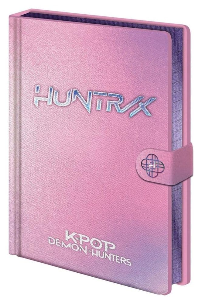 KPop Demon Hunters Premium Notebook (Irridescent premium with clasp)