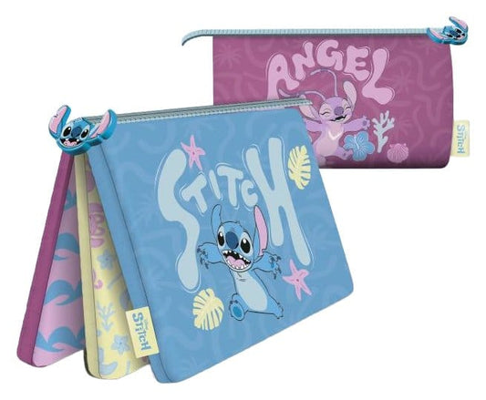Lilo & Stitch Multi-Pouch Pencil Case In The Sun Display (6)