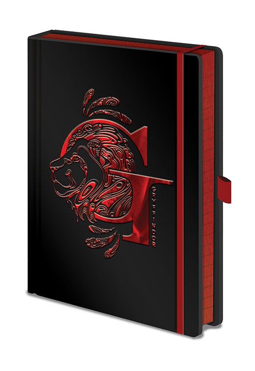 Harry Potter Premium Notebook A5 Gryffindor Foil Pyramid International