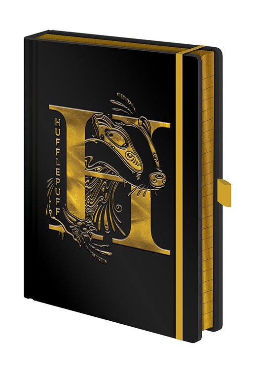 Harry Potter Premium Notebook A5 Hufflepuff Foil Pyramid International