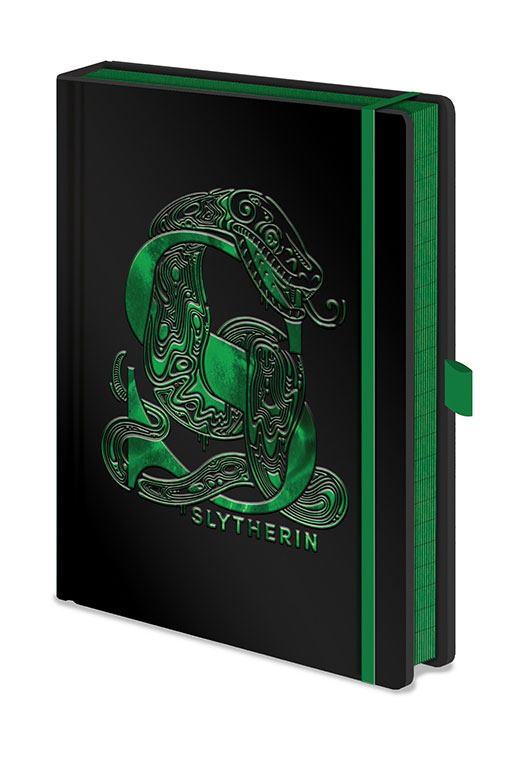 Harry Potter Premium Notebook A5 Slytherin Foil Stationery