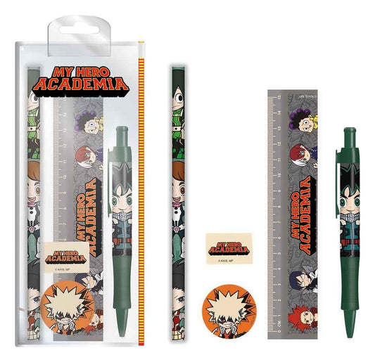 My Hero Academia Stationery Set Chibi