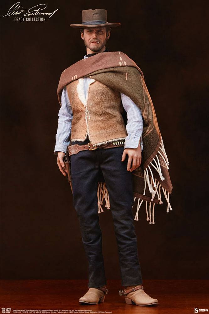 The Good The Bad and the Ugly Clint Eastwood Legacy Collection Action Figure 1/6 The Man With No Name 30 cm Action