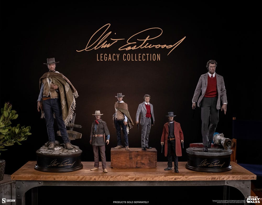 The Outlaw Josey Wales Clint Eastwood Legacy Collection Action Figure 1/6 Josey Wales 30 cm Action figures