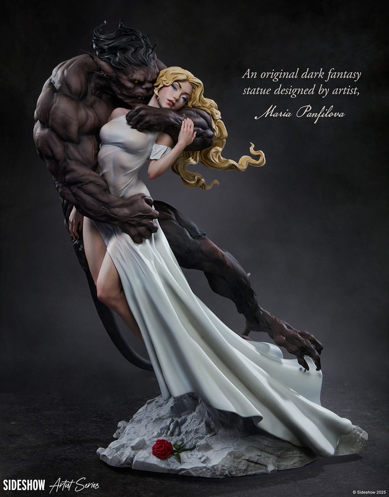 Original Artist Series Statue Beauty and the Beast by Maria Panfilova 46 cm Statues