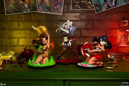 Coffin Comics Designer Statues Set Sleepover In Hell