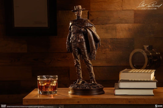 The Good, The Bad and the Ugly Statue The Man with No Name (Faux Bronze) 39 cm