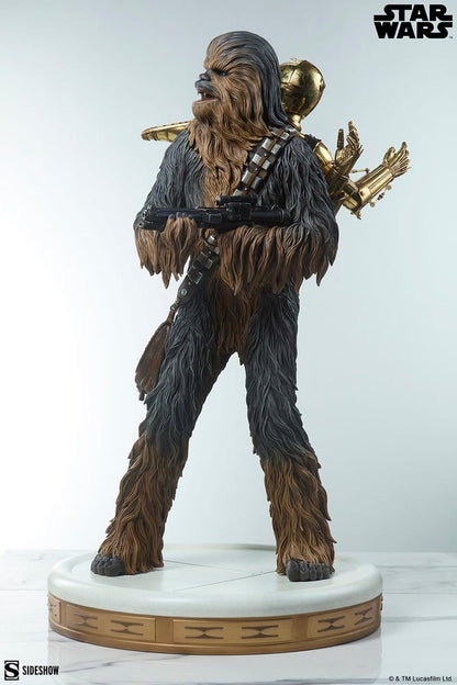 Star Wars Premium Format Figure Chewbacca and C-3PO 63 cm