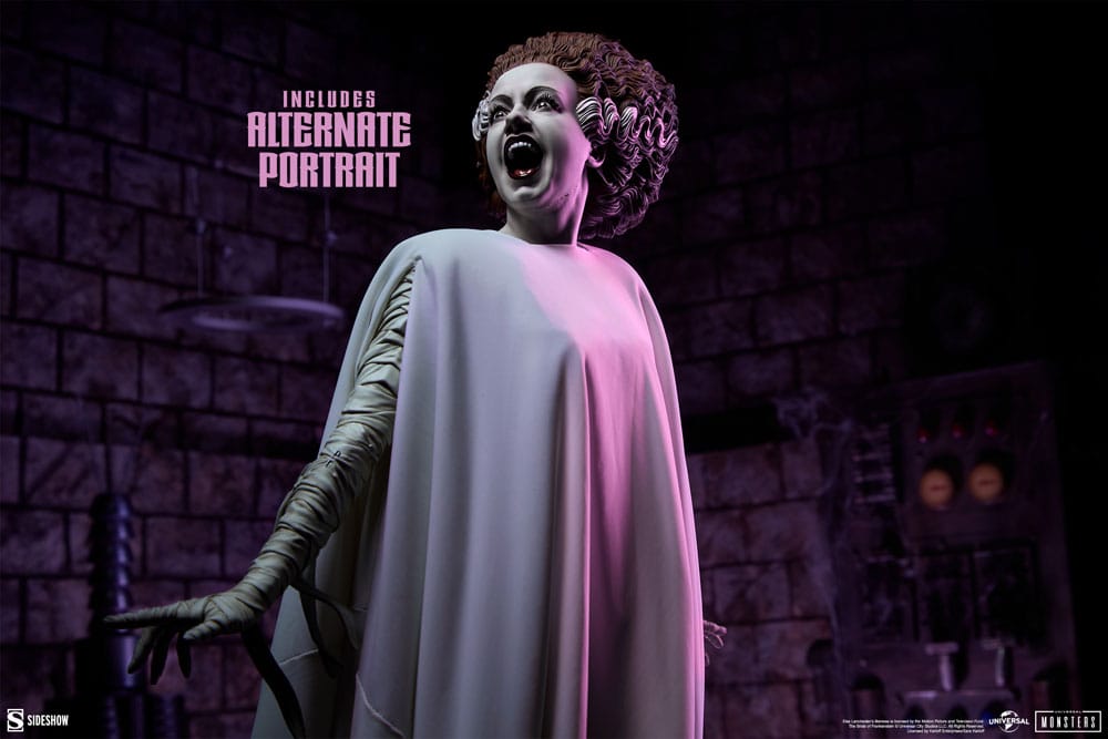Bride of Frankenstein Premium Format Mixed Media Statue The Bride of Frankenstein (Fabric Costume) 55 cm
