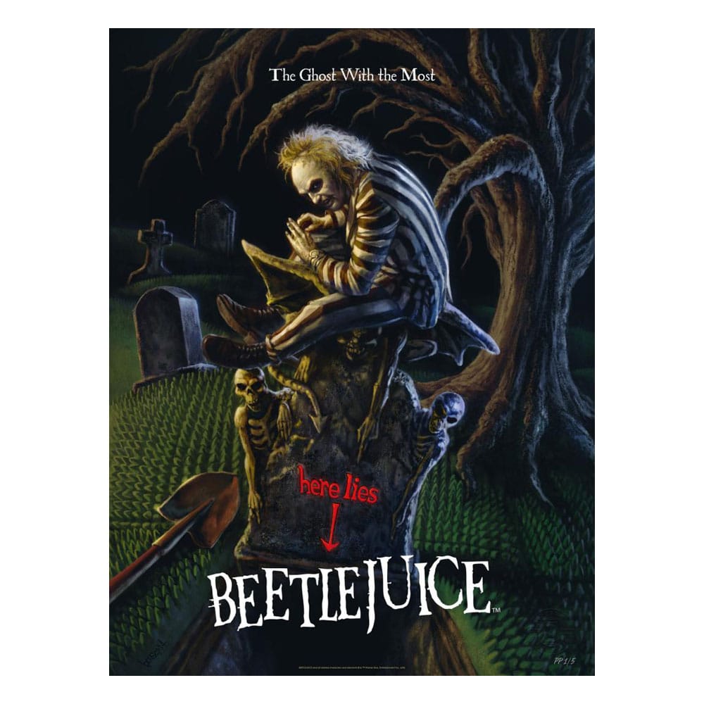 Beetlejuice Art Print The Ghost With the Most 41 x 61 cm - unframed Posters & Wallscrolls