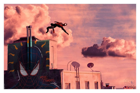 Spider-Man Art Print Miles Morales 30 x 46 cm - unframed Sideshow Collectibles