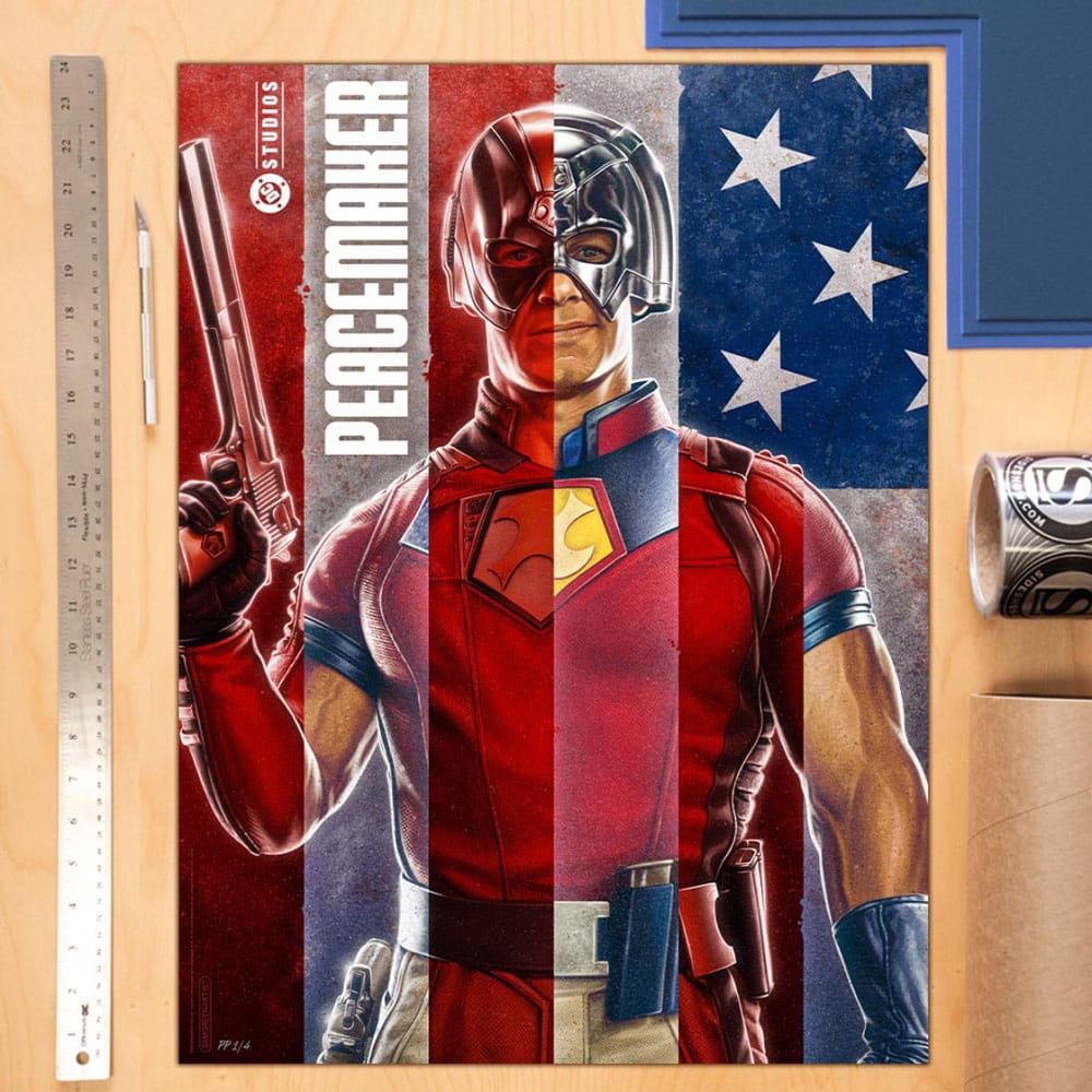 DC Comics Art Print Peacemaker 41 x 61 cm - unframed