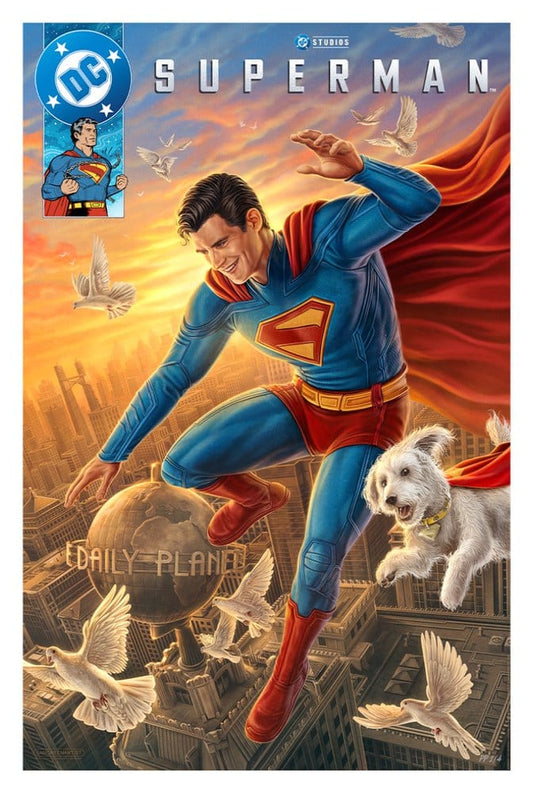 Superman (2025) DC Comics Art Print Superman: A Symbol of Hope 41 x 61 cm - unframed Sideshow Collectibles