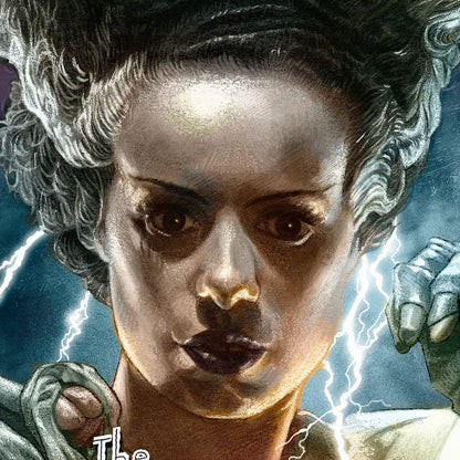 Bride of Frankenstein Art Print Bride of Frankenstein (Color Variant) by Ruiz Burgos 61 x 46 cm - unframed
