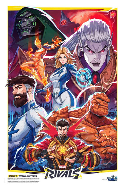 Marvel Rivals Art Print Eternal Night Falls 61 x 41 cm - unframed