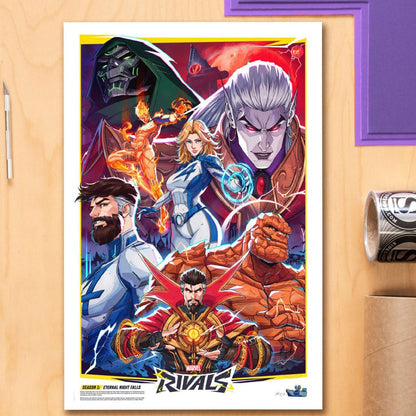 Marvel Rivals Art Print Eternal Night Falls 61 x 41 cm - unframed