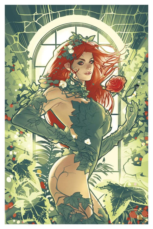 DC Comics Art Print Poison Ivy 41 x 61 cm - unframed - FanofThings.co.uk