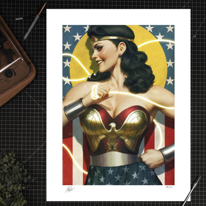 DC Comics Art Print Wonder Woman: New History of the DC Universe 61 x 46 cm - unframed