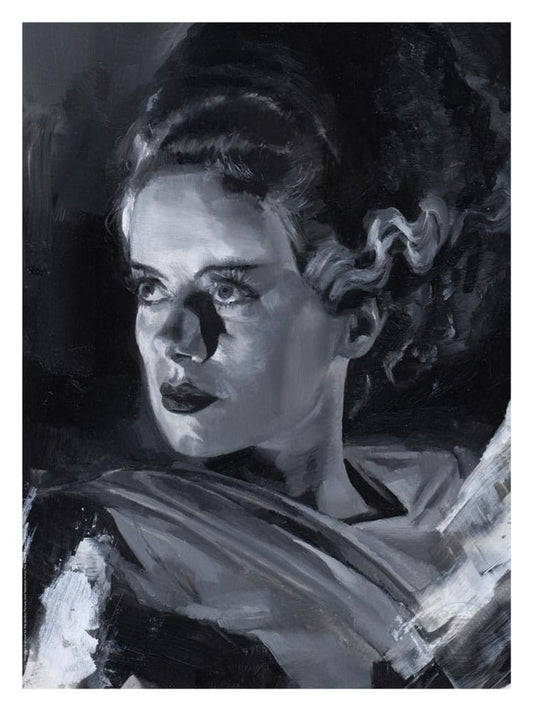 Bride of Frankenstein Art Print Bride of Frankenstein by Chris Valentine 41 x 31 cm - unframed Sideshow Collectibles