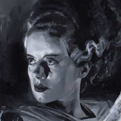 Bride of Frankenstein Art Print Bride of Frankenstein by Chris Valentine 41 x 31 cm - unframed Sideshow Collectibles
