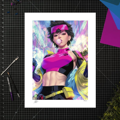 X-Men Marvel Art Print Jubilee 46 x 61 cm - unframed Sideshow Collectibles