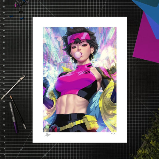 X-Men Marvel Art Print Jubilee 46 x 61 cm - unframed Sideshow Collectibles