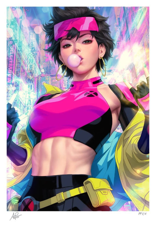X-Men Marvel Art Print Jubilee 46 x 61 cm - unframed Sideshow Collectibles