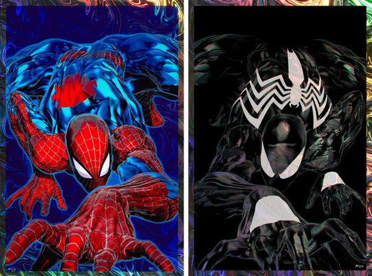 Marvel Set of 2 Art Prints Spider-Man '94 Deluxe Set 61 x 41 cm - unframed Sideshow Collectibles