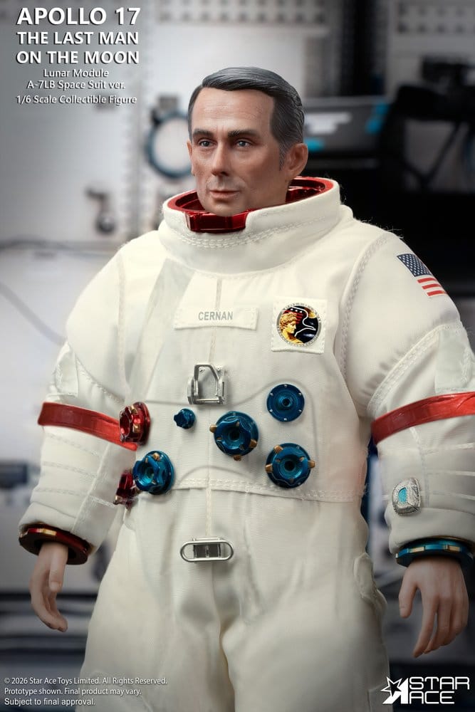 NASA Apollo 17 Action Figure 1/6 The Last Man on the Moon 30 cm Star Ace Toys