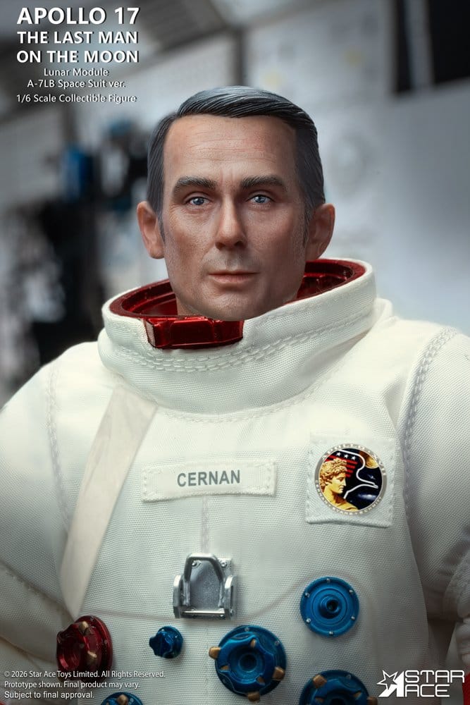 NASA Apollo 17 Action Figure 1/6 The Last Man on the Moon 30 cm Star Ace Toys