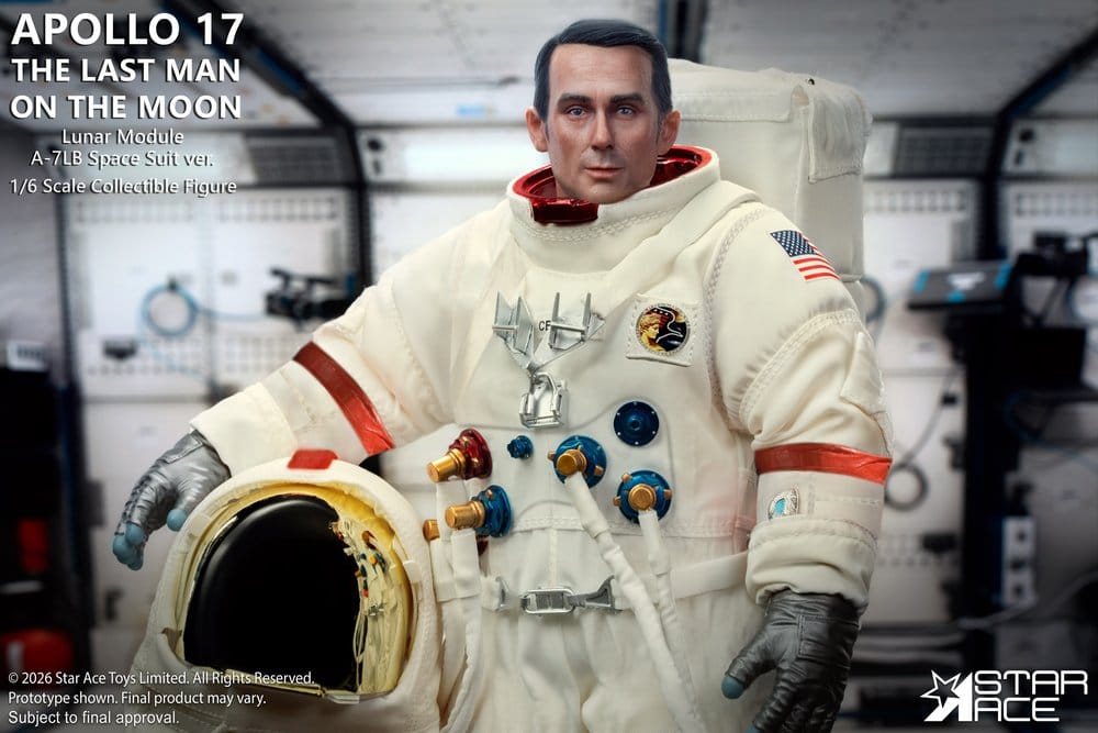 NASA Apollo 17 Action Figure 1/6 The Last Man on the Moon 30 cm Star Ace Toys