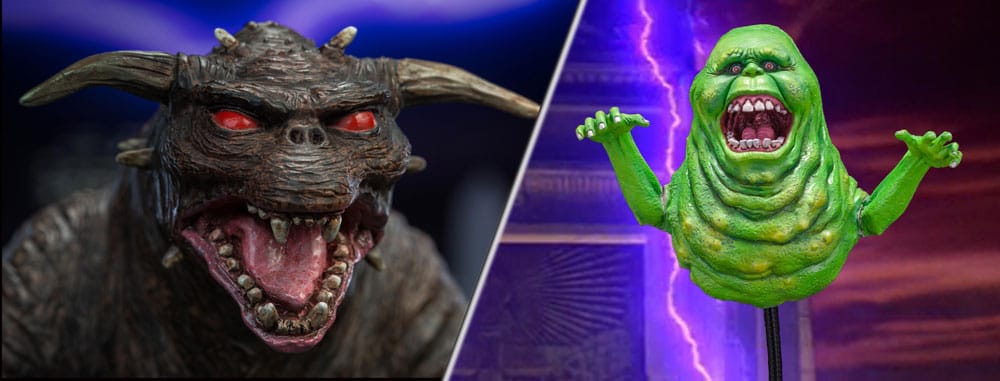 Ghostbusters Statue 1/8 Slimer (NX) + Zuul (NX) Normal Version Twin Pack Set 12 cm Statues