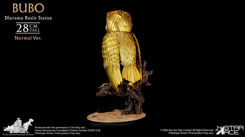 Ray Harryhausens Diorama Resin Statue Bubo Normal Ver. 28 cm Star Ace Toys