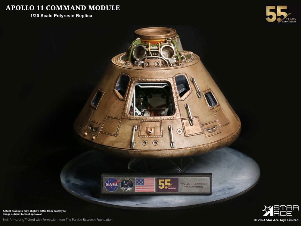 Apollo 11 Replica 1/20 Command Module (DX) 20 cm Replicas