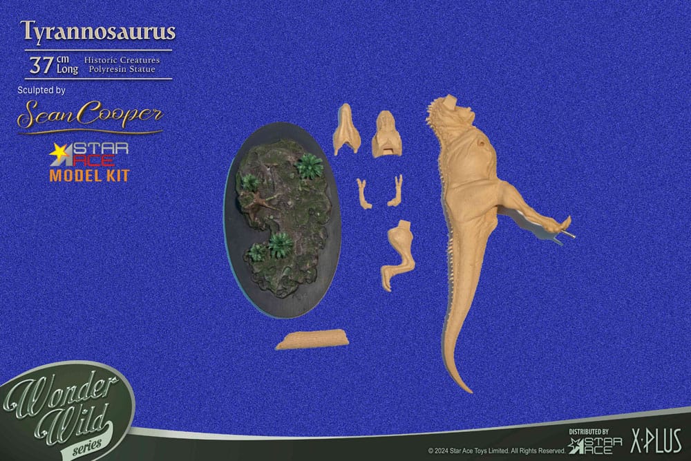 Wonders of the Wild Resin Model Kit T-Rex 37 cm Statues