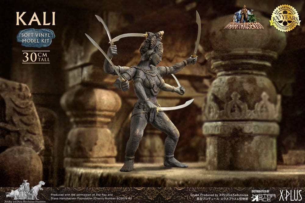 Ray Harryhausen Soft Vinyl Model Kit Kali 30 cm Model kits