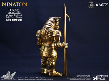 Ray Harryhausen Soft Vinyl Statue Minaton Vintage-Style 25 cm